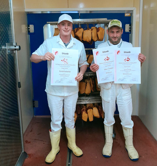 Auszeichnung Geflügelfleischwurst